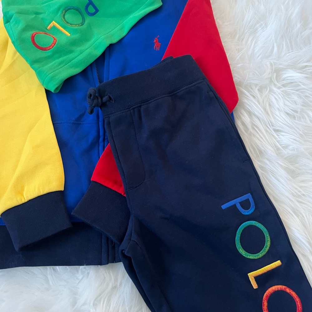 Polo by Ralph Lauren Kids Colorful Joggers